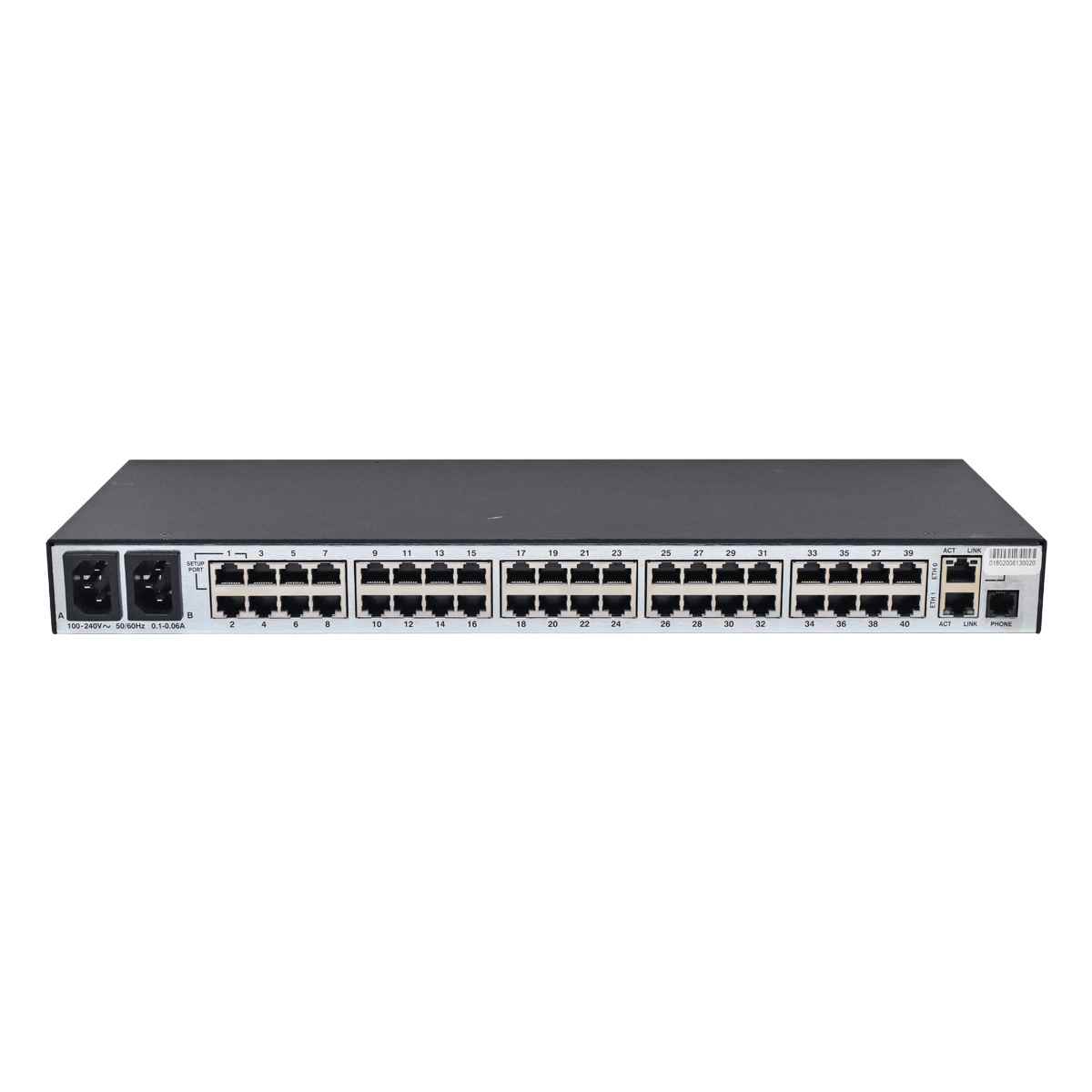 WTI TSM-40-DPE-NMI 40-Port Serial Console Server 2 x PSU WTI TSM-40-DPE-NMI 40-Port Serial Console Server 2 x PSU