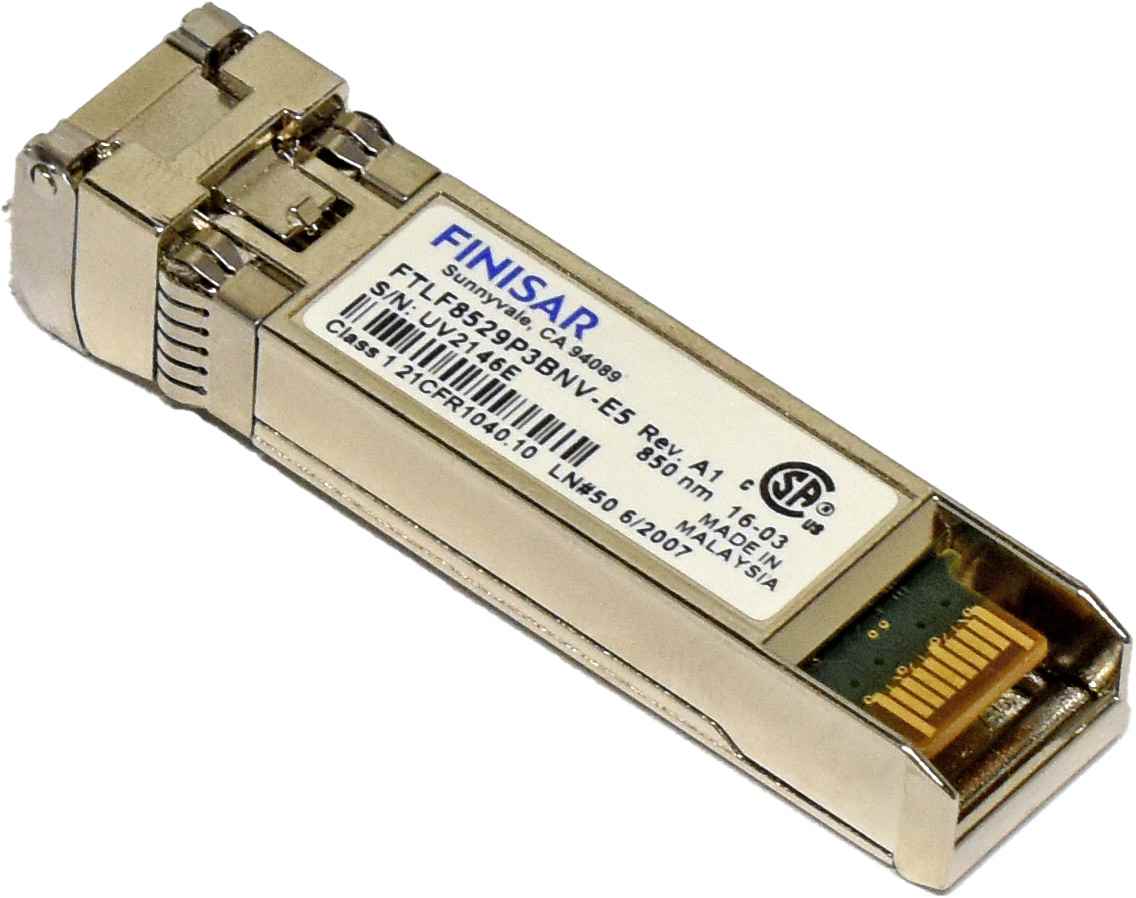 Finisar 16 Gbps FibreChannel SFP+ LC Transceiver FTLF8529P3BNV-E5 Finisar 16 Gbps FibreChannel SFP+ LC Transceiver FTLF8529P3BNV-E5