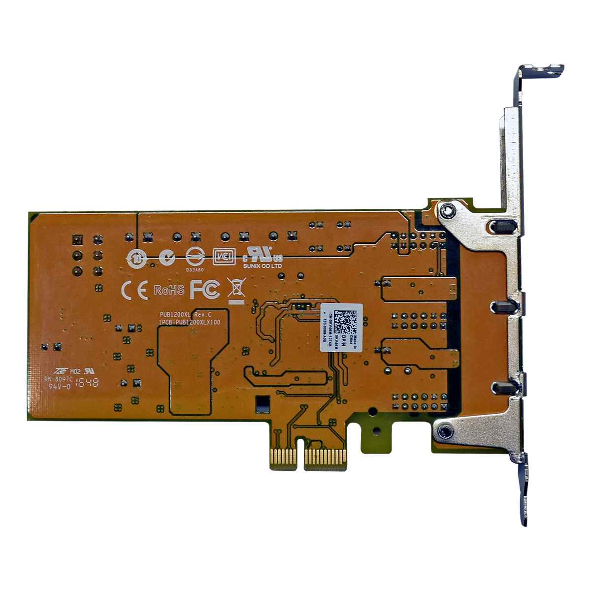 Dell Powered USB PCIe Card 3x12V PUB1200XLX100 0KV46M KV46M POS PC wie Neu FP