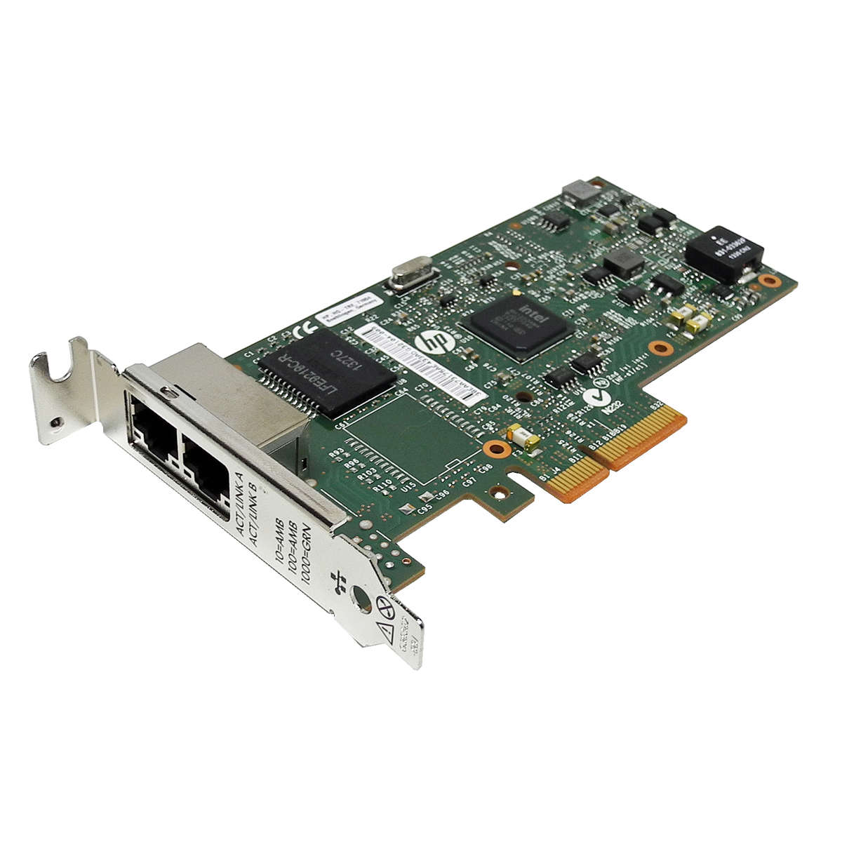 HP-361T-Dual-Port-Gigabit-Network-Adapter-452495-0-001.jpg HP 361T Dual-Port Gigabit Network Adapter 452495-001 656241-001 LP