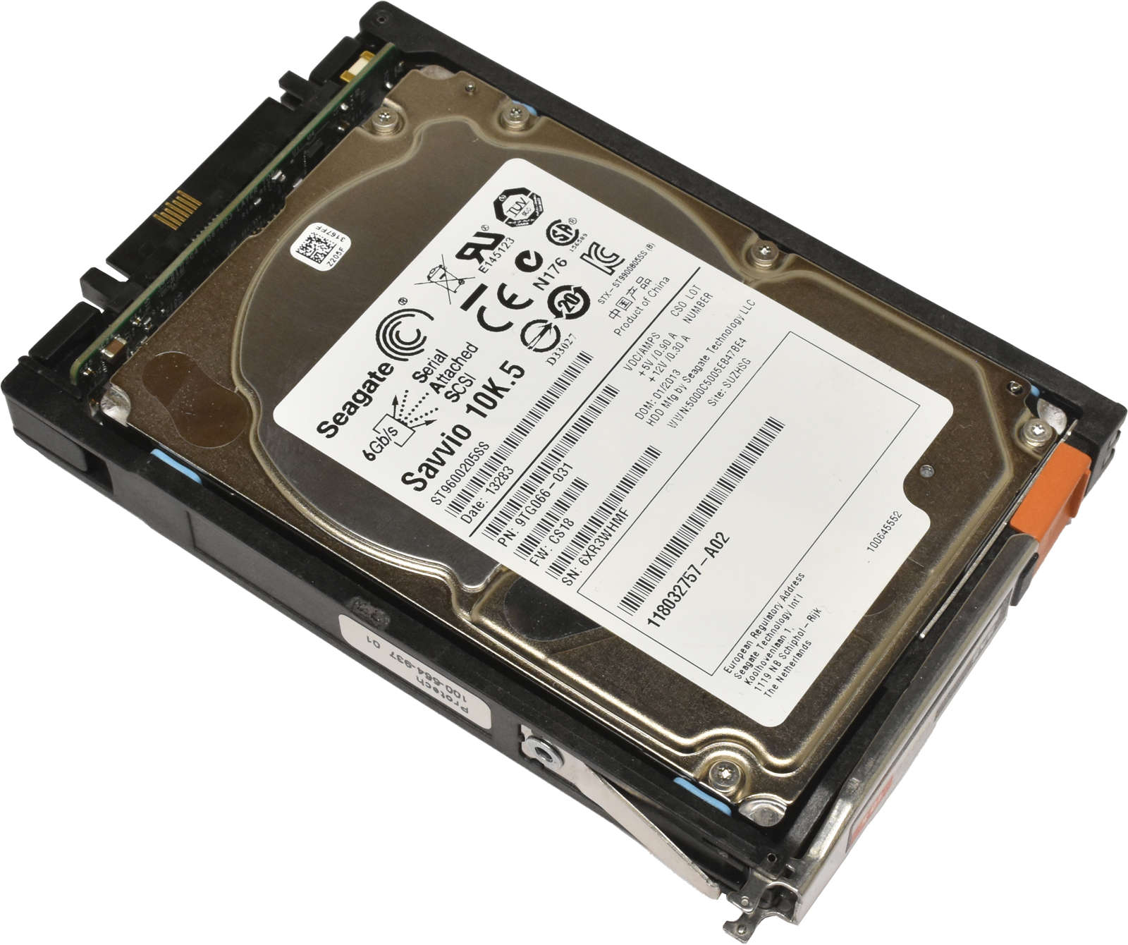 EMC-Seagate-600GB-2-5-10K-6G-SAS-HDD-Festplatte-ST-002.jpg EMC Seagate 600GB 2.5" 10K 6G SAS HDD Festplatte ST9600205SS 9TG066-031 mit EMC Rahmen