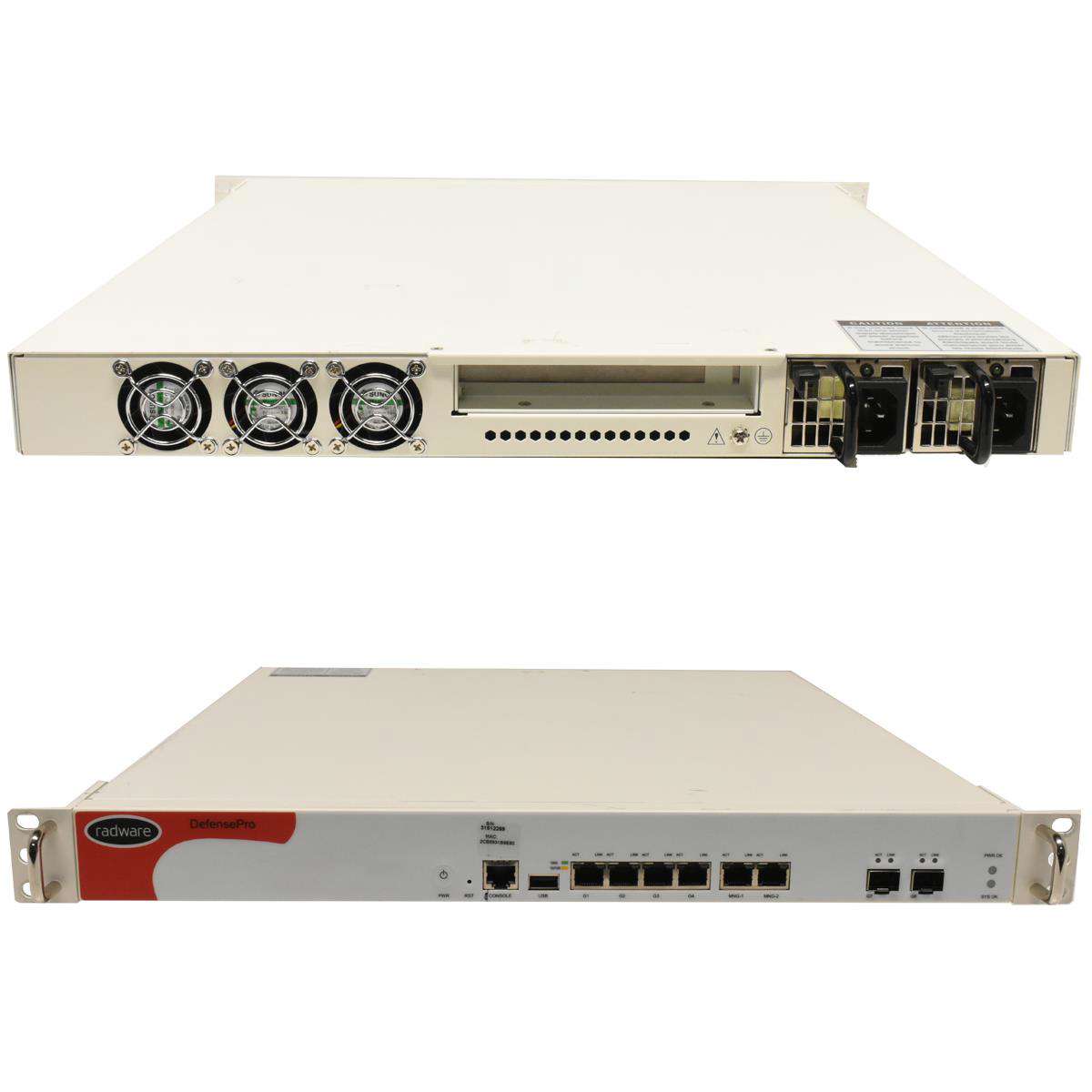 Radware ODS-VL 19260046 DefensePro 206 IPS ODS-VL 6GB DUAL SME bypass