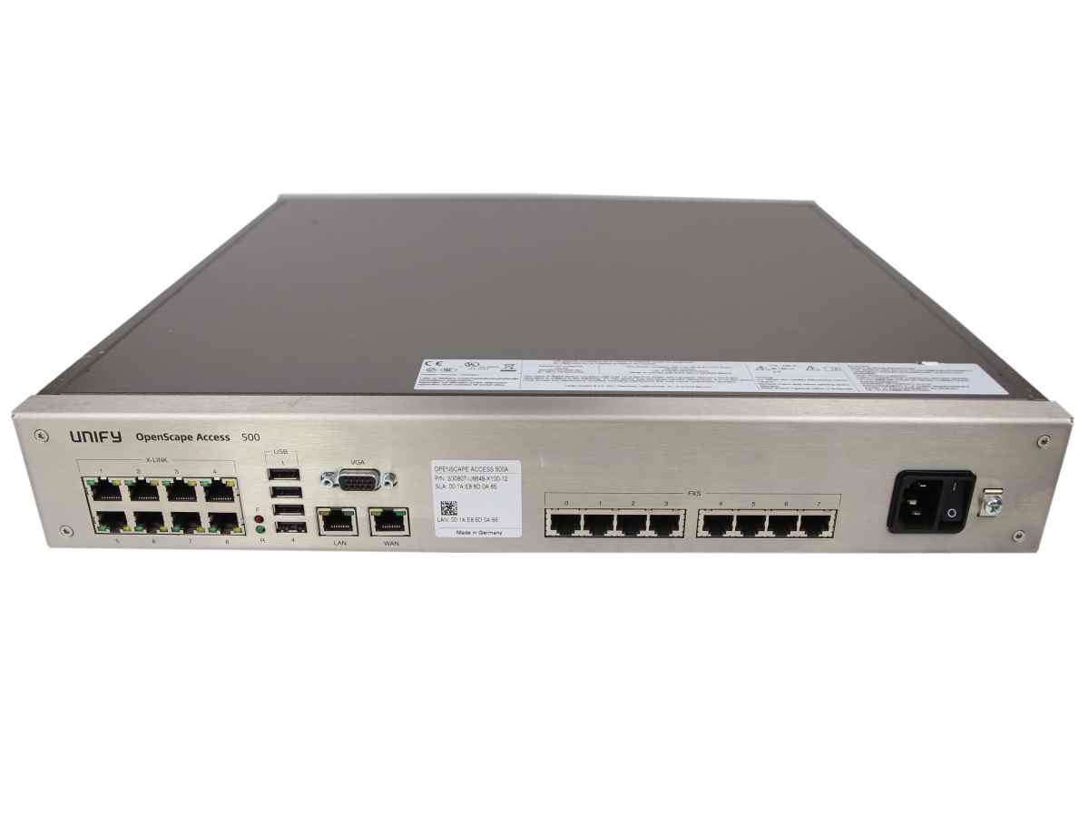 Unify OpenScape Access 500A S30807-U6649-X100 no HDD no OS