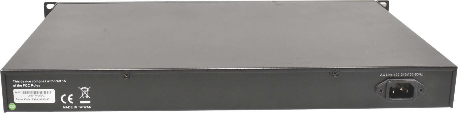 DrayTek VigorSwitch P2261 24-Ports GE RJ-45 6-Ports GE SFP Rack Ears