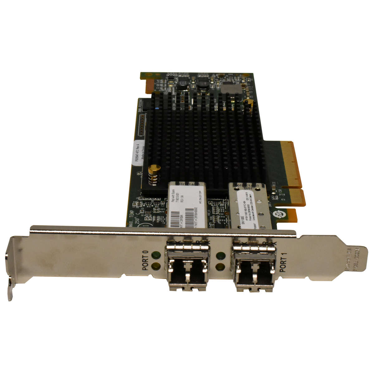HP-SN1100E-Dual-Port-16Gb-FC-SFP-PCIe-x8-Netzwerkk-002.jpg HP SN1100E Dual-Port 16Gb FC SFP+ PCIe x8 Netzwerkkarte + 2x SFP 16Gb C8R39A 719212-001 FP