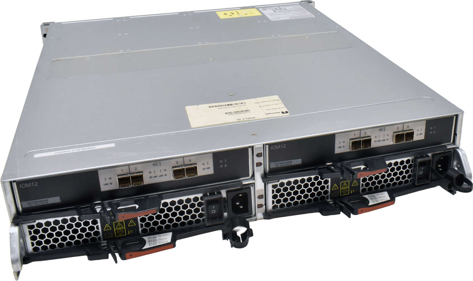 NetApp-DS212C-NAJ-1502-Expansion-Shelf-Disk-12x-LF-005.jpg NetApp DS212C NAJ-1502 Expansion Shelf Disk 12x LFF 2x Controller IOM12