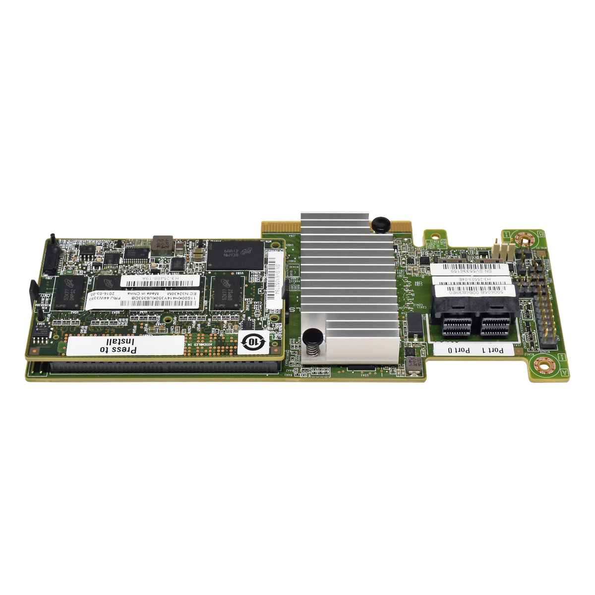 IBM ServeRAID M5210 12 Gb 1GB Cache RAID Controller 46C9111 44W3393 H3-25503-04E w/o Bracket IBM ServeRAID M5210 12 Gb 1GB Cache RAID Controller 46C9111 44W3393 H3-25503-04E w/o Bracket