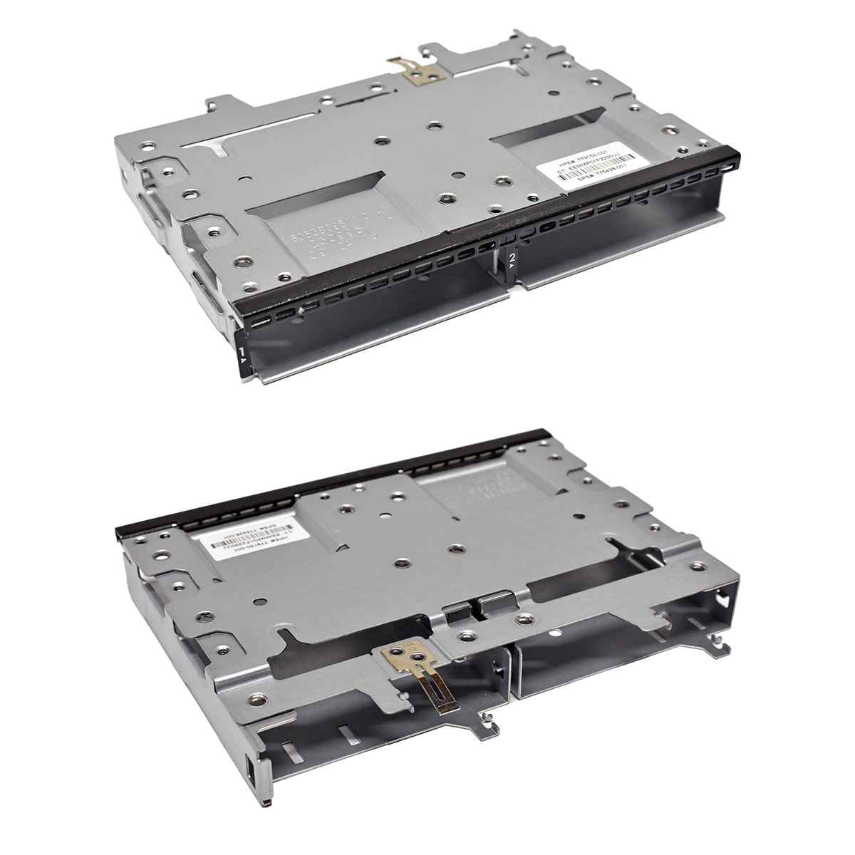 HP Festplatten / Hard Disk Cage 2x SFF 2,5 ohne Backplane Proliant DL360 G9 G10 779150-001 HP Festplatten / Hard Disk Cage 2x SFF 2,5 ohne Backplane Proliant DL360 G9 G10 779150-001