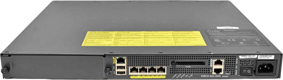 Cisco ASA 5520 Adaptive Security Appliance 68-2137-10 no Mounting Brackets Cisco ASA 5520 Adaptive Security Appliance 68-2137-10 no Mounting Brackets