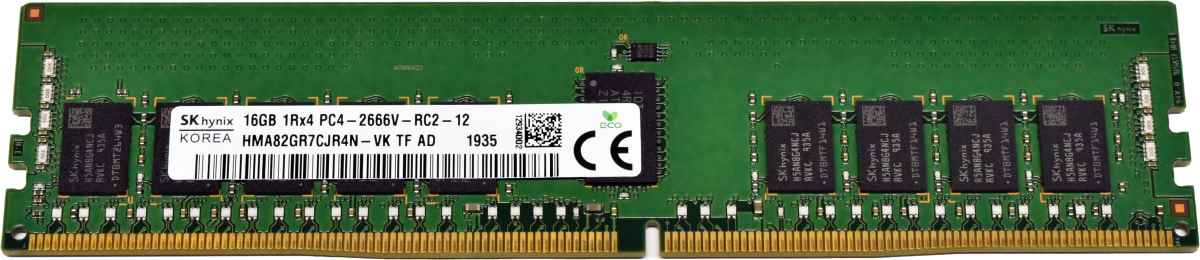 Sun Oracle X8-2 / 2L 16GB 1Rx4 PC4-2666V-RC2 7353916 HMA82GR7CJR4N-VK RDIMM