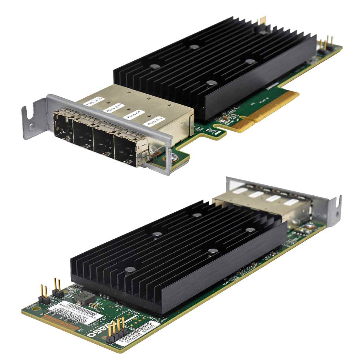 LSI Avago SAS9305-16e 03-25704-02005 4-Port 12G PCIe x8 SAS Controller LP LSI Avago SAS9305-16e 03-25704-02005 4-Port 12G PCIe x8 SAS Controller LP