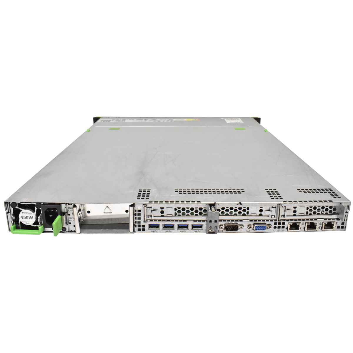 Fujitsu RX1330 M2 Server 1x E3-1220 v5 QC 3GHz 8 GB RAM 3.5 Zoll 4x LFF 1x PSU Fujitsu RX1330 M2 Server 1x E3-1220 v5 QC 3GHz 8 GB RAM 3.5 Zoll 4x LFF 1x PSU