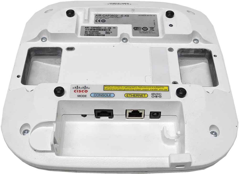 Cisco AIR-CAP3602I-E-K9 Access Point 2,4 GHz 802.11n AP Dual Band + Wall mount Cisco AIR-CAP3602I-E-K9 Access Point 2,4 GHz 802.11n AP Dual Band + Wall mount