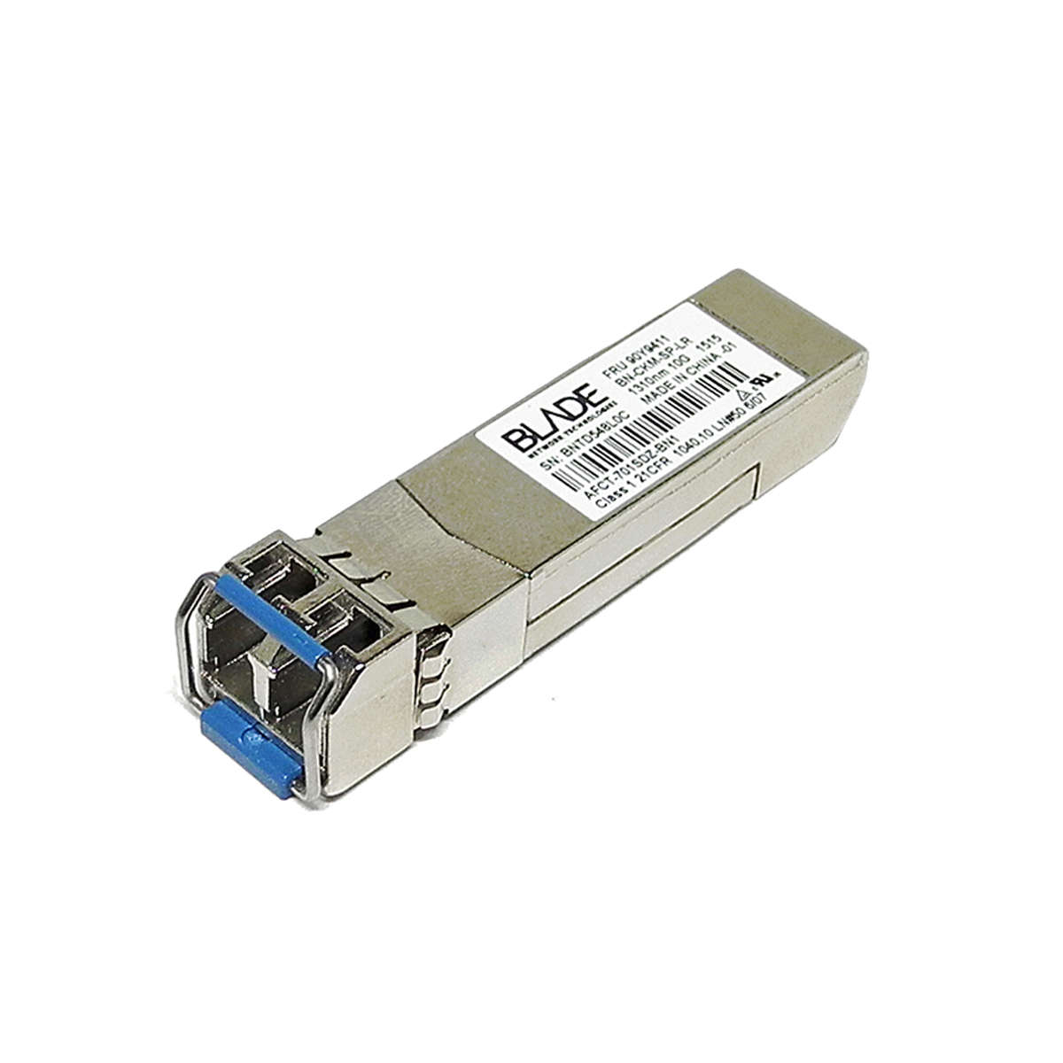 IBM-BLADE-BN-CKM-SP-LR-10Gb-1310nm-10km-SFP-FC-Tra-001.jpg IBM BLADE BN-CKM-SP-LR 10Gb 1310nm 10km SFP+ FC Transceiver 90Y9411