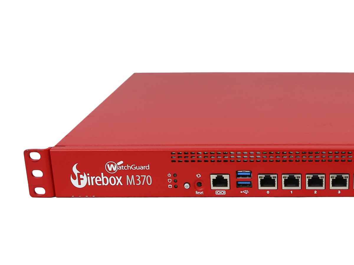WatchGuard Firebox M370 WL6AE8 277-M670-001 8-Port RJ-45 GE Firewall Rack Ears