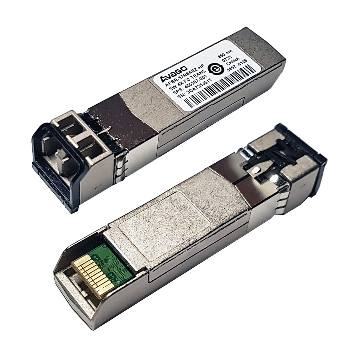 10 x HP 405287-001 Finisar Avago JDSU SFP 4Gb 850nm Transceivers Module 10 x HP 405287-001 Finisar Avago JDSU SFP 4Gb 850nm Transceivers Module