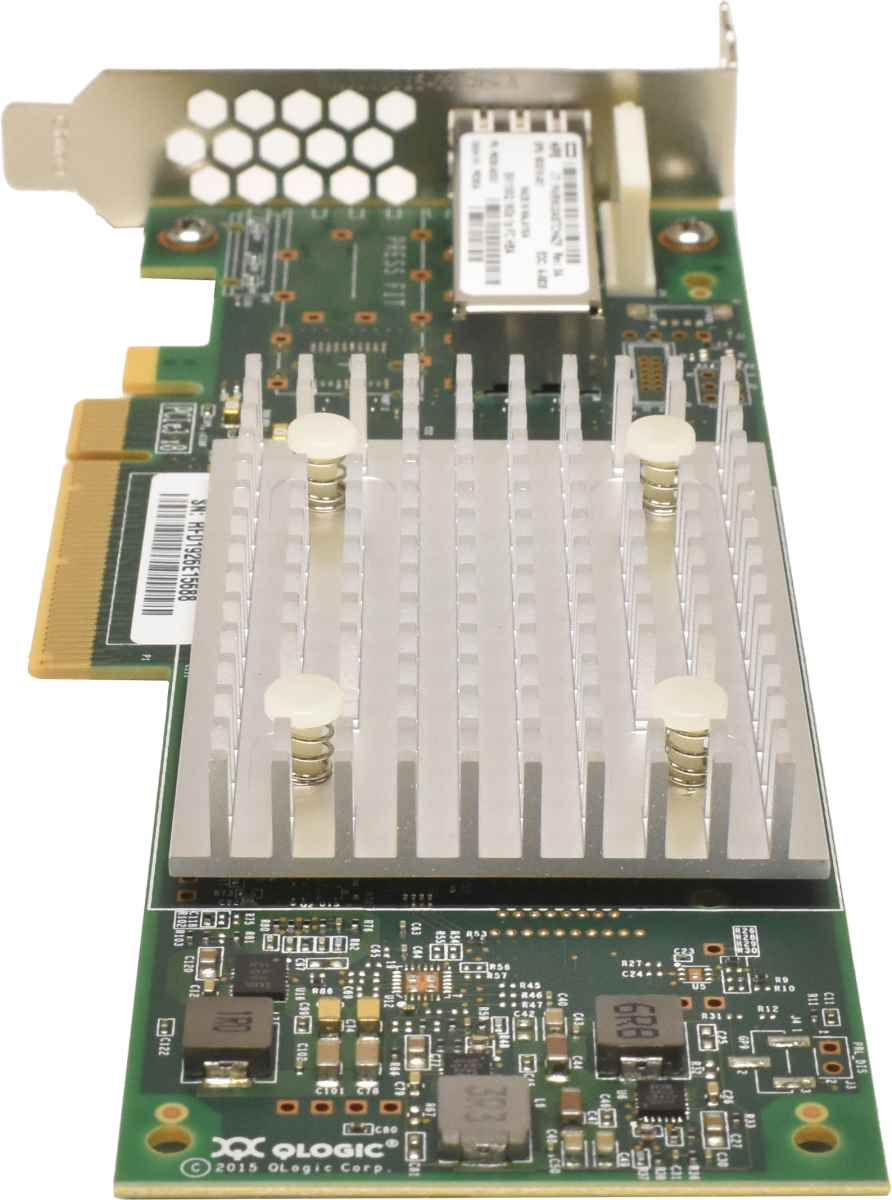 HP Enterprise StoreFabric 853010-001 SN1100Q 16Gb 1-Port PCIe3 Fibre Channel HBA LP HP Enterprise StoreFabric 853010-001 SN1100Q 16Gb 1-Port PCIe3 Fibre Channel HBA LP
