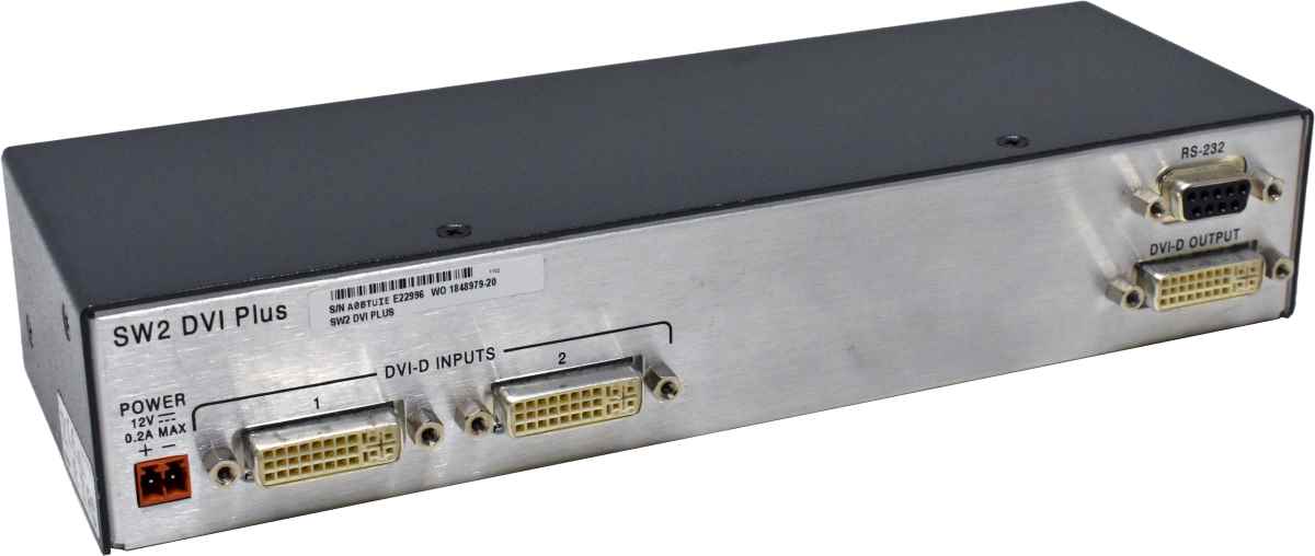 Extron SW2 DVI Plus DVI Switcher + Power Supply