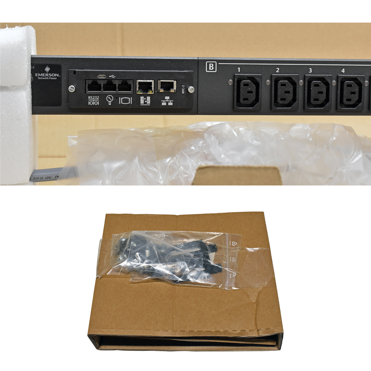 Emerson MPH2-ECV_4P5W-16A_24N MPHC1244 3-Phase 16A Null HE PDU 24 x C13 Emerson MPH2-ECV_4P5W-16A_24N MPHC1244 3-Phase 16A Null HE PDU 24 x C13