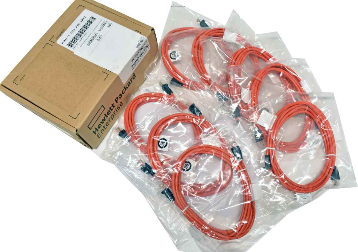 8-Pack HP 263474-B23 CAT5 KVM Cable RJ45 / RJ45 3,7m 263474-B23