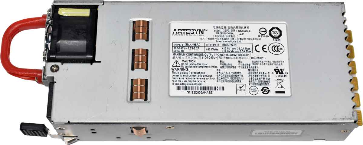 Artesyn 460W Netzteil Power Supply DS460S-3-401 Artesyn 460W Netzteil Power Supply DS460S-3-401