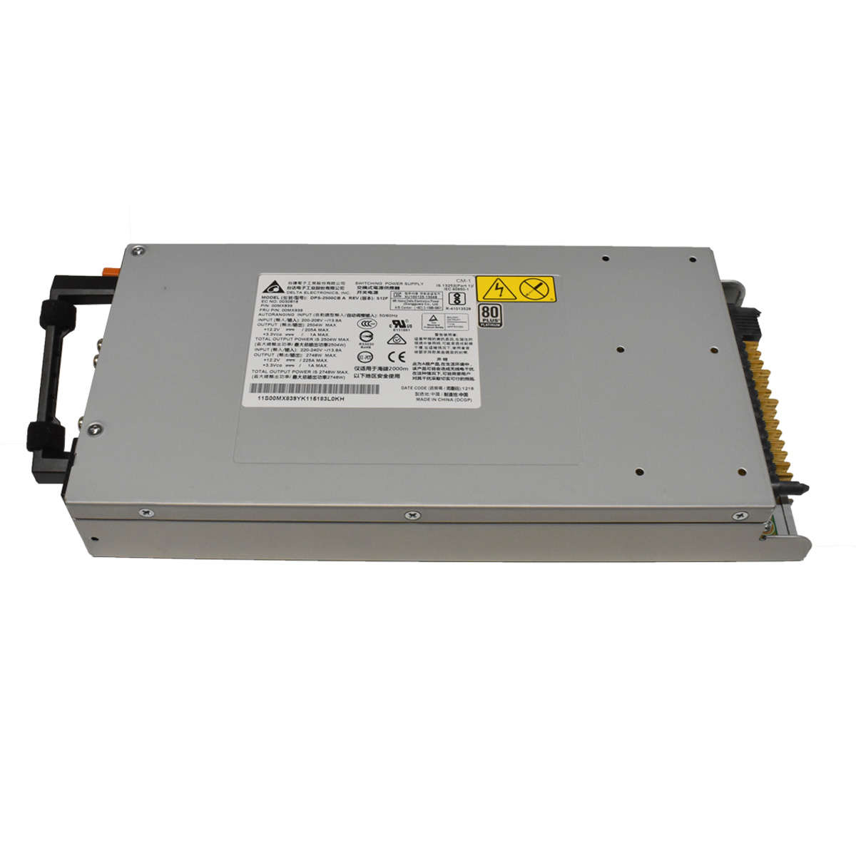 Delta-IBM-DPS-2500CB-A-Power-Supply-Netzteil-2500W-004.jpg Delta IBM DPS-2500CB A Power Supply/Netzteil 2500W for Flex System 00YJ931 00YJ861