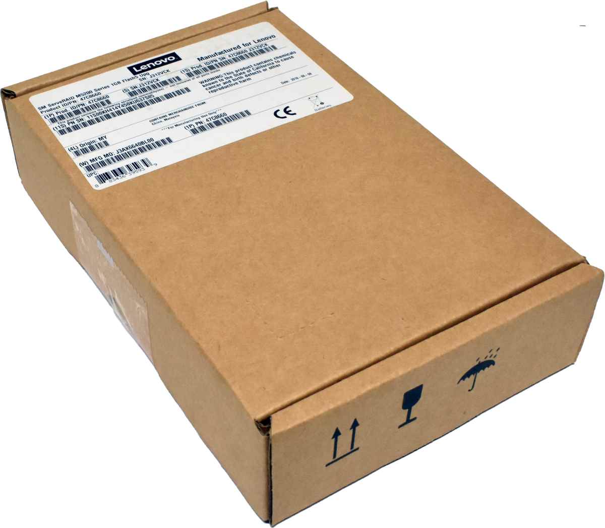 ServeRAID M5200 Series 1GB Flash/RAID 5 Upgrade 47C8660 New Neu