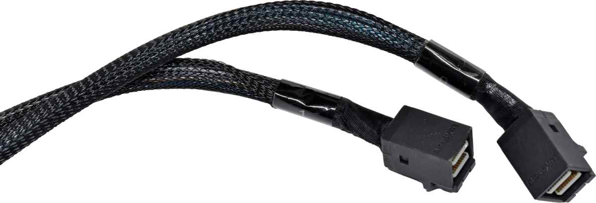 IBM 12G Mini SAS HD Datenkabel 0,8m 00FK840 00FK841 Double SFF-8643 - 2x SFF-8643