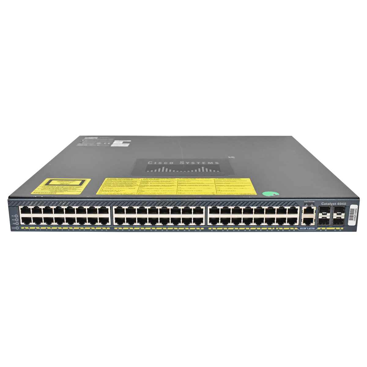 Cisco WS-C4948 800-24772-04 B0 48-Port Gigabit Ethernet Switch 4 x SFP