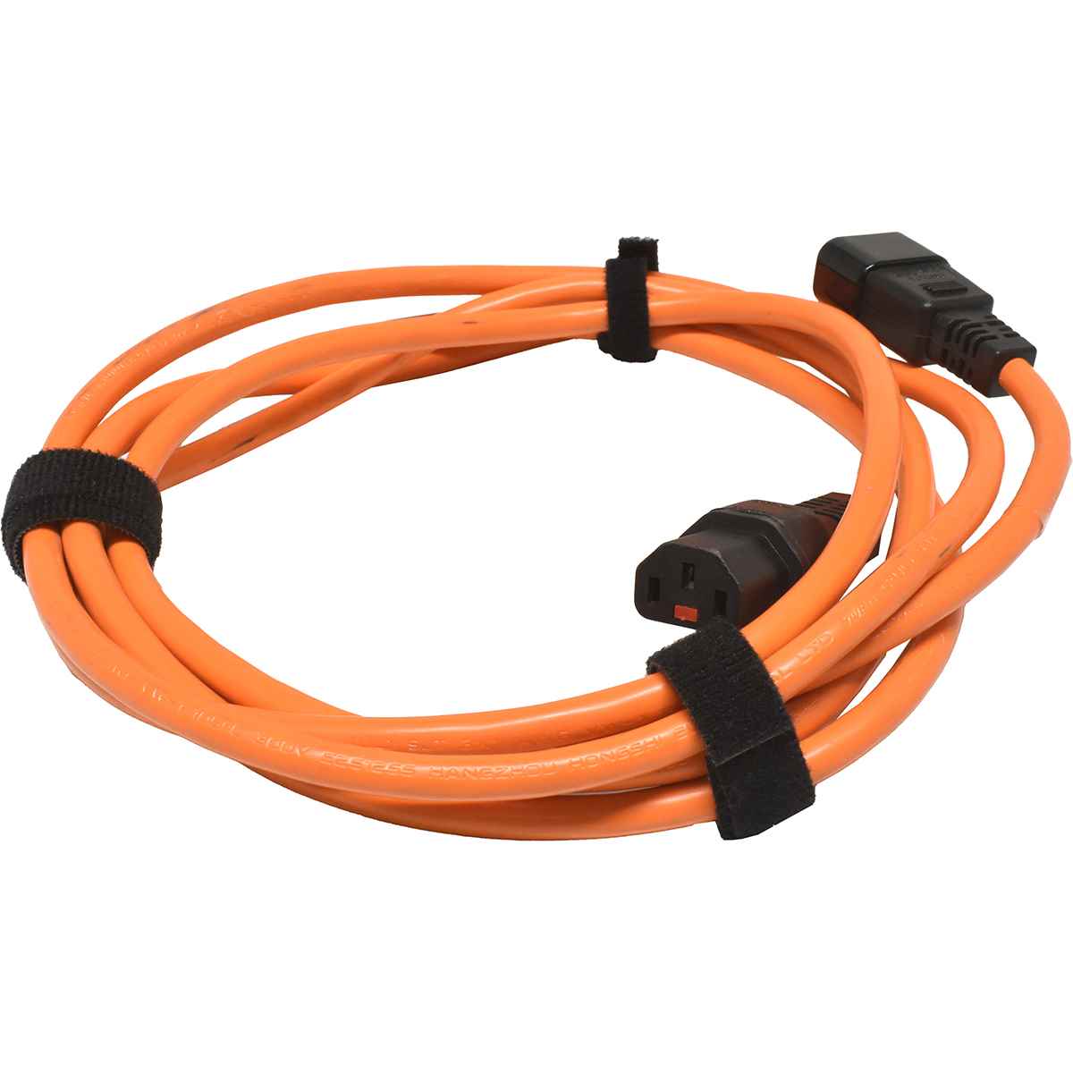 Netzkabel 3m C14-C13 IEC-Lock E252485 orange Netzkabel 3m C14-C13 IEC-Lock E252485 orange