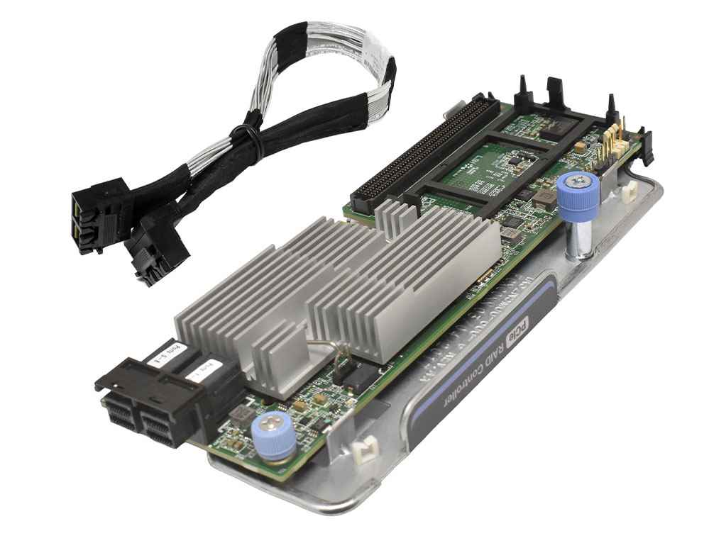 Cisco UCSC-MRAID12G 8-Port SAS RAID Controller +Riser Card & Multi-Lane SAS Kabel 74-12862-02