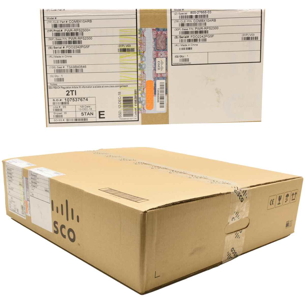 Cisco Redundant Power System PWR-RPS 2300 Chassis, No Power Supply NEU / NEW Cisco Redundant Power System PWR-RPS 2300 Chassis, No Power Supply NEU / NEW