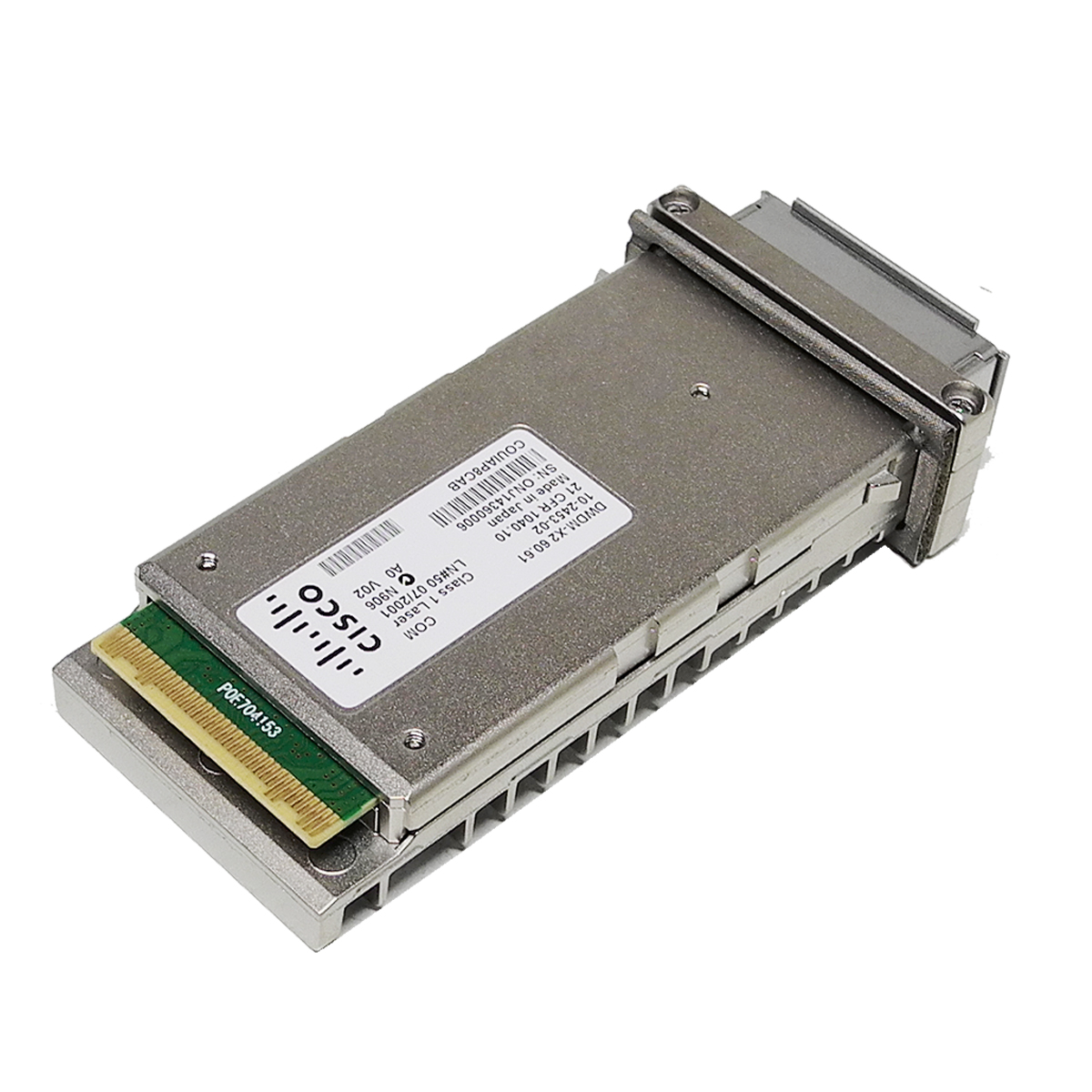 Cisco Original DWDM-X2-60.61 10Gbase 1560.61nm 80km X2 Transceiver 10-2453-02 Cisco Original DWDM-X2-60.61 10Gbase 1560.61nm 80km X2 Transceiver 10-2453-02