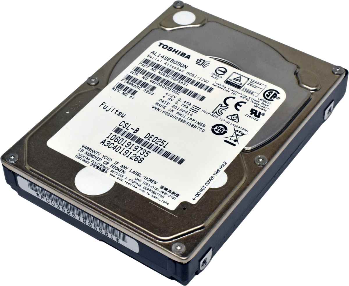 Fujitsu Toshiba AL14SXB90N A3C40191268 900GB 12G SAS 2.5" 15K HDD