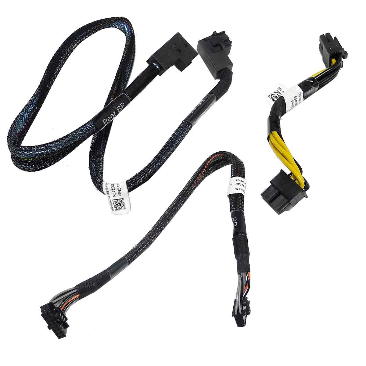 Dell PowerEdge R740xd 2-Port 3,5" SAS/SATA Backplane 0Y6H32 Y6H32 + 3 x Cable Dell PowerEdge R740xd 2-Port 3,5" SAS/SATA Backplane 0Y6H32 Y6H32 + 3 x Cable