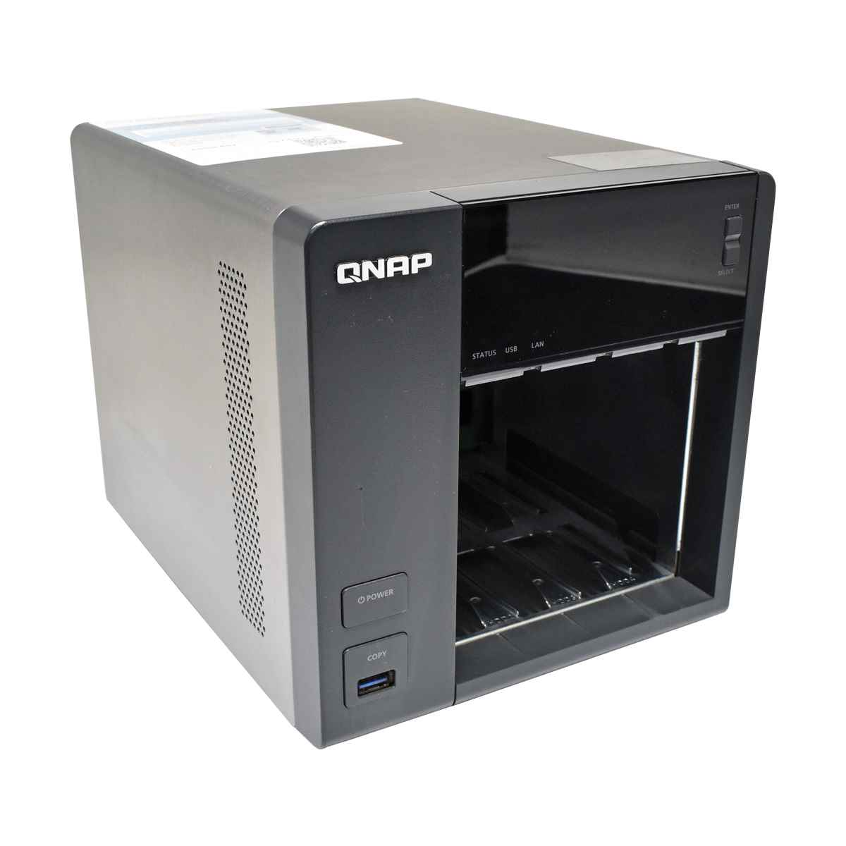 QNAP 4-Bay NAS Server TS-453 Pro Intel Celeron 2,0 GHz 2GB RAM QNAP 4-Bay NAS Server TS-453 Pro Intel Celeron 2,0 GHz 2GB RAM