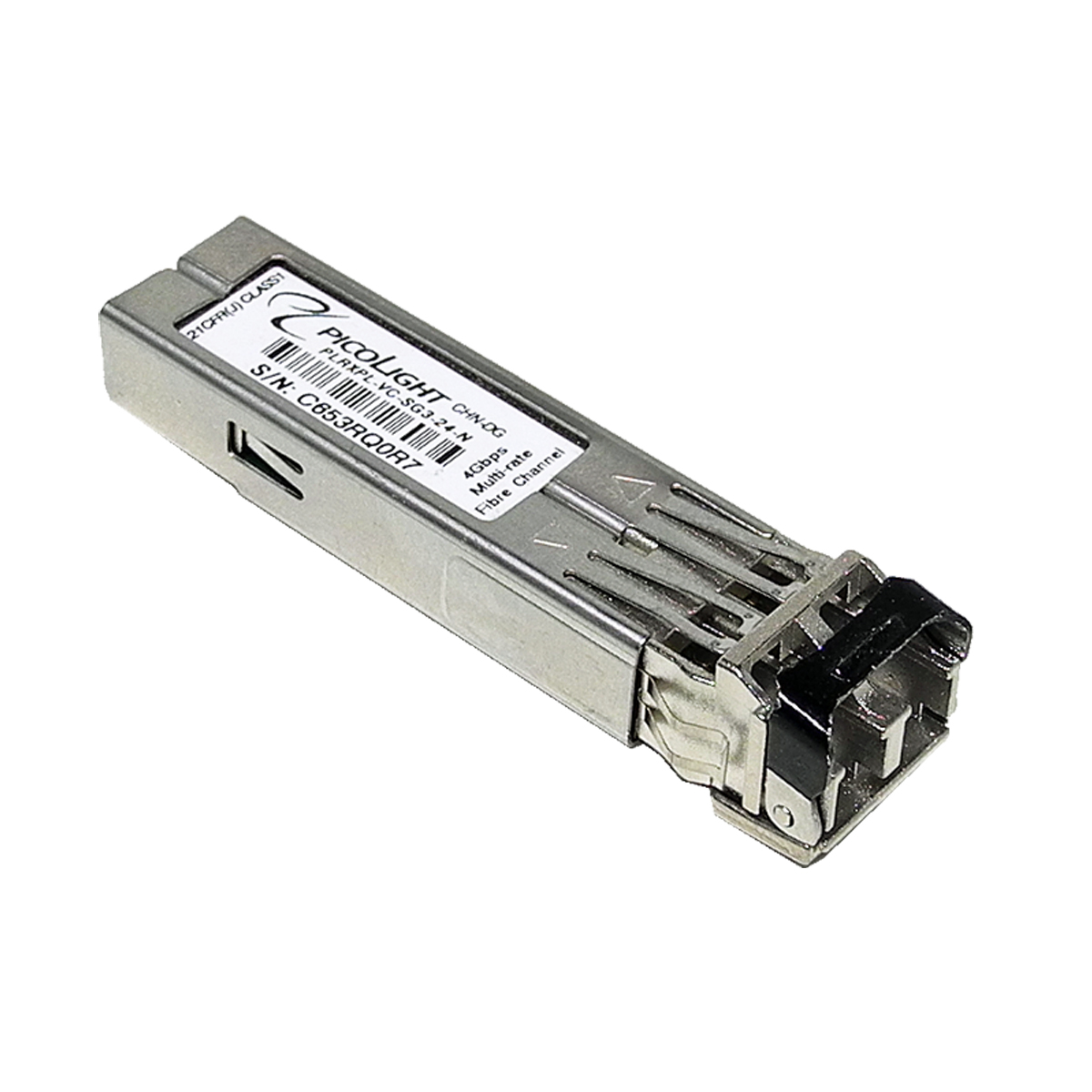 JDSU PicoLight SFP1000Base-SX 4GB mini GBIC-Transceiver MPN: PLRXPL-VC-SG3-24-N JDSU PicoLight SFP1000Base-SX 4GB mini GBIC-Transceiver MPN: PLRXPL-VC-SG3-24-N