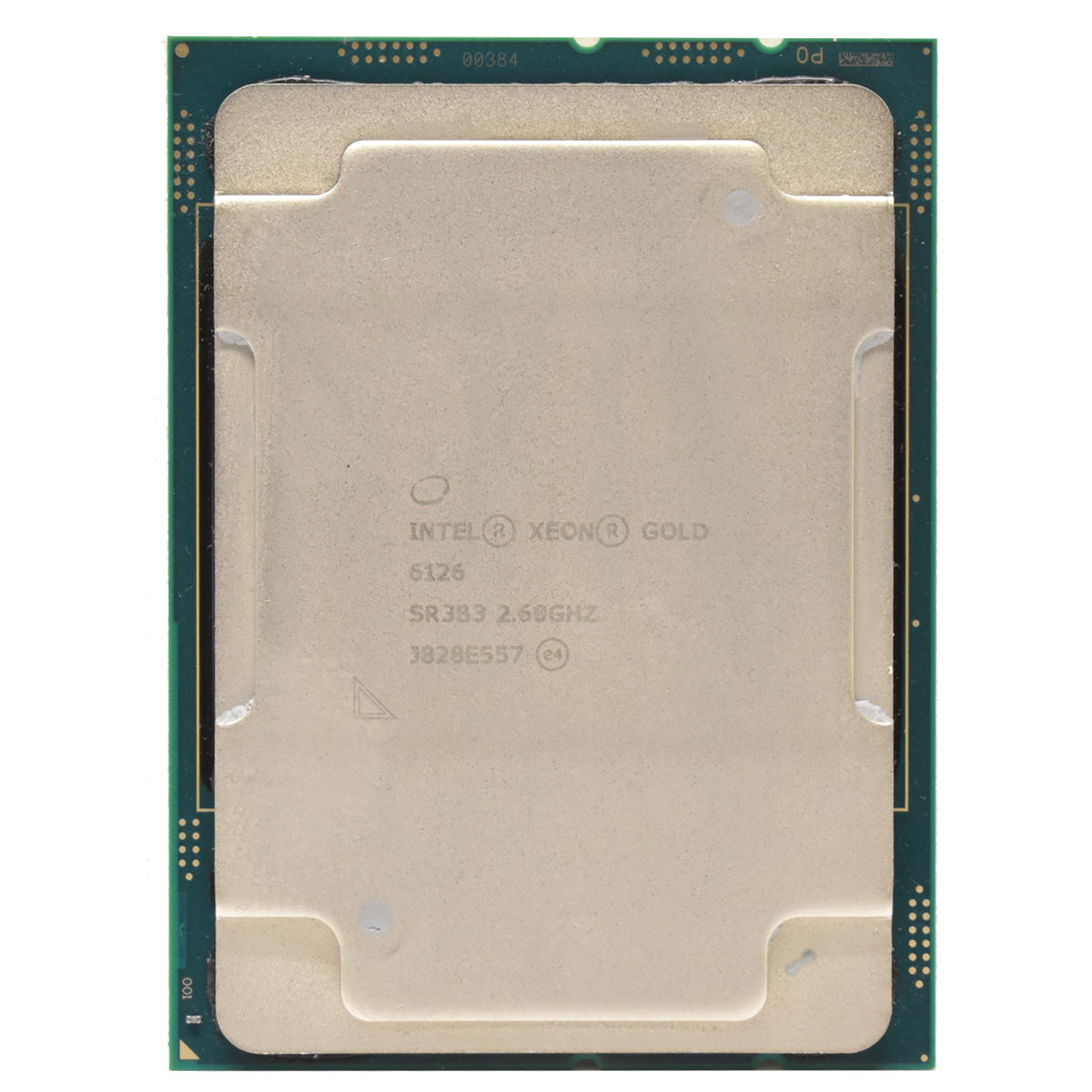 Intel Xeon Gold 6126 Processor 12-Core 19,25MB Cache 2.60GHz LGA3647 SR3B3 Intel Xeon Gold 6126 Processor 12-Core 19,25MB Cache 2.60GHz LGA3647 SR3B3