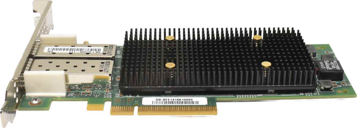 NetApp Qlogic QLE2672 111-00910+B0 Dual-Port SFP+ 16G FC Server Adapter PCle x8 FP