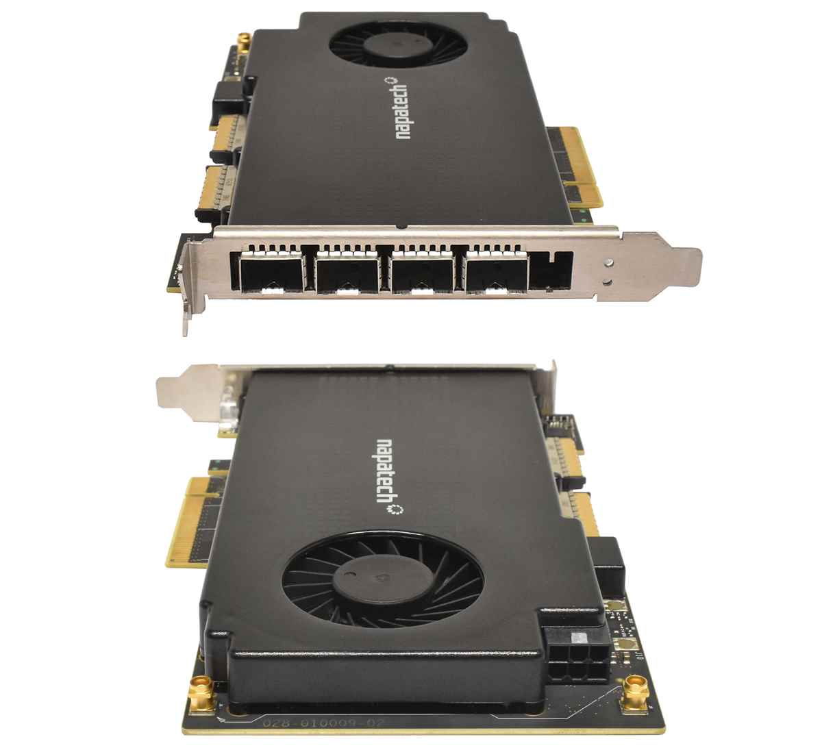 NAPATECH NetScout NT40E3-4-PTP 4-Port 10GbE PCI-Express x8 Capture and Analysis Network Adapter NAPATECH NetScout NT40E3-4-PTP 4-Port 10GbE PCI-Express x8 Capture and Analysis Network Adapter