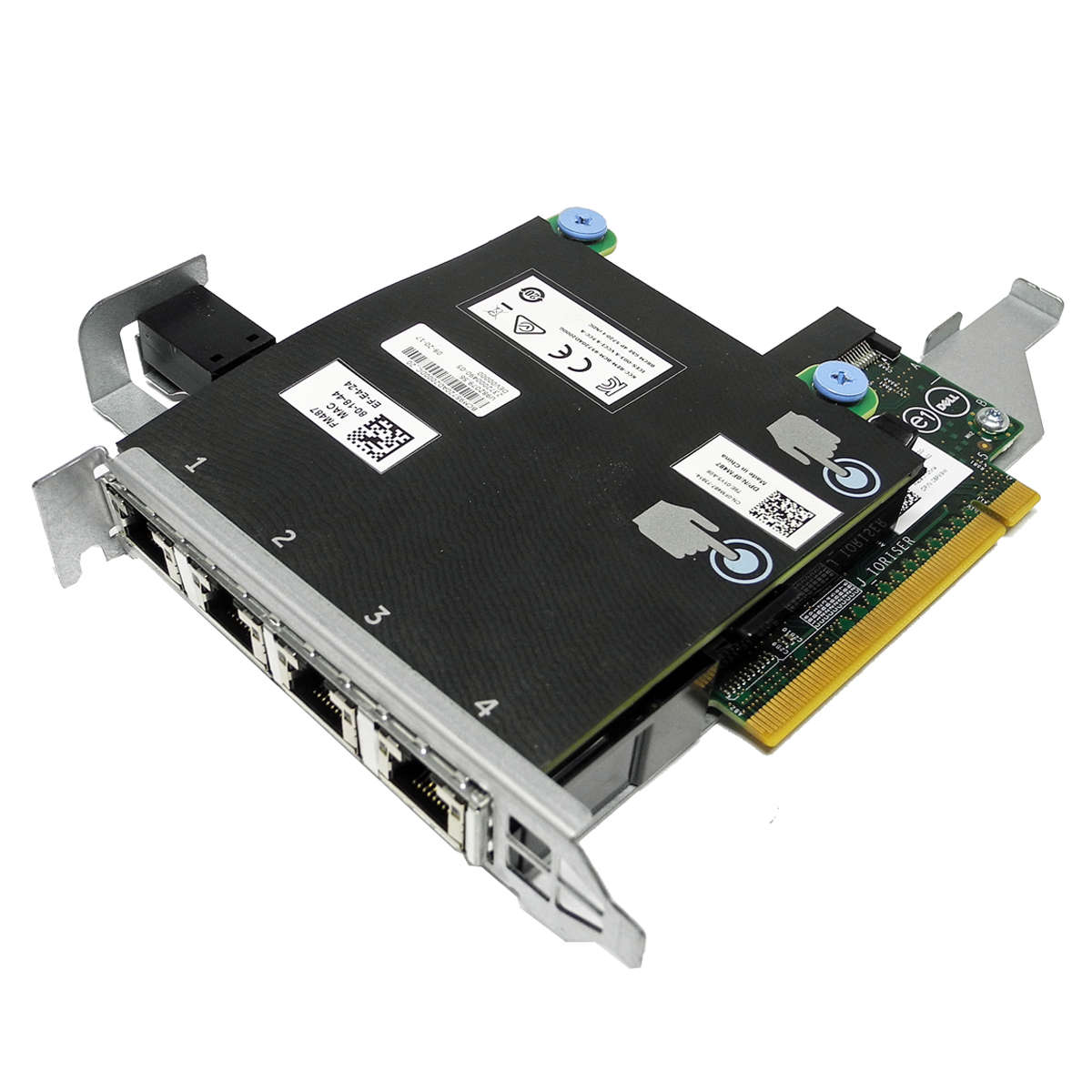 DELL-4-Port-GbE-Daughter-Card-0FM487-Riser-Card-08-001.jpg DELL 4-Port GbE Daughter Card 0FM487 +Riser Card 08PX9W for PowerEdge R920 R930