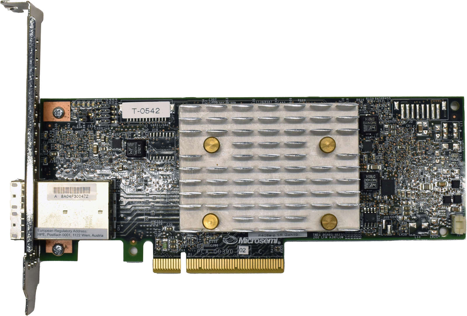HPE Smart Array P408e-p SR Gen10i SAS RAID Controller PCI-E x8 4GB Cache SP#: 836270-001