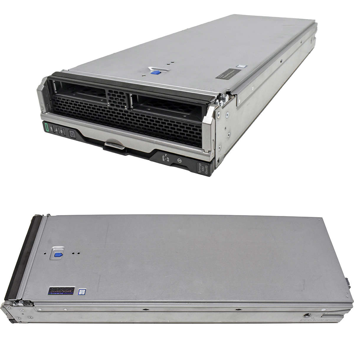 HP-Synergy-480-G10-Blade-Compute-Module-No-CPU-No-006.jpg HP Synergy 480 G10 Blade Compute Module No CPU No RAM PC4 1x Heatsink 2x SFF 2.5"