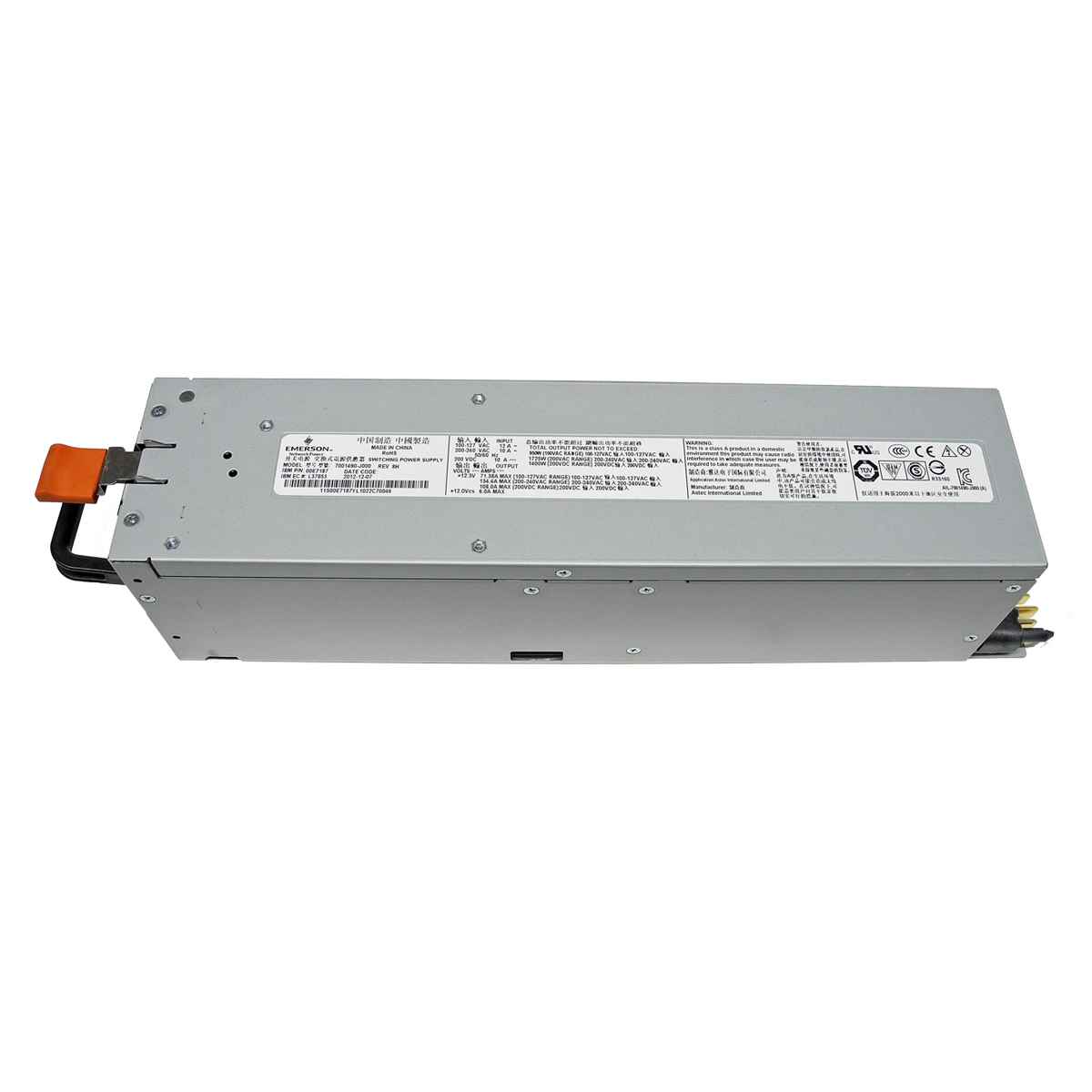 IBM Emerson Power Supply / Netzteil 1925W for Power System P740 00FW422 IBM Emerson Power Supply / Netzteil 1725W for Power System 720 740 00E7187