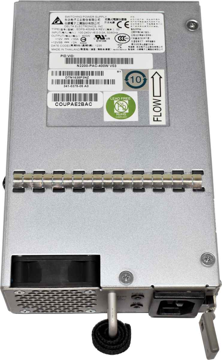 Delta Power Supply/Netzteil N2200-PAC-400W EDPS-400AB-AB A 341-0375-05 für Nexus 2224TP 2232PP 2248TP Delta Power Supply/Netzteil N2200-PAC-400W EDPS-400AB-AB A 341-0375-05 für Nexus 2224TP 2232PP 2248TP