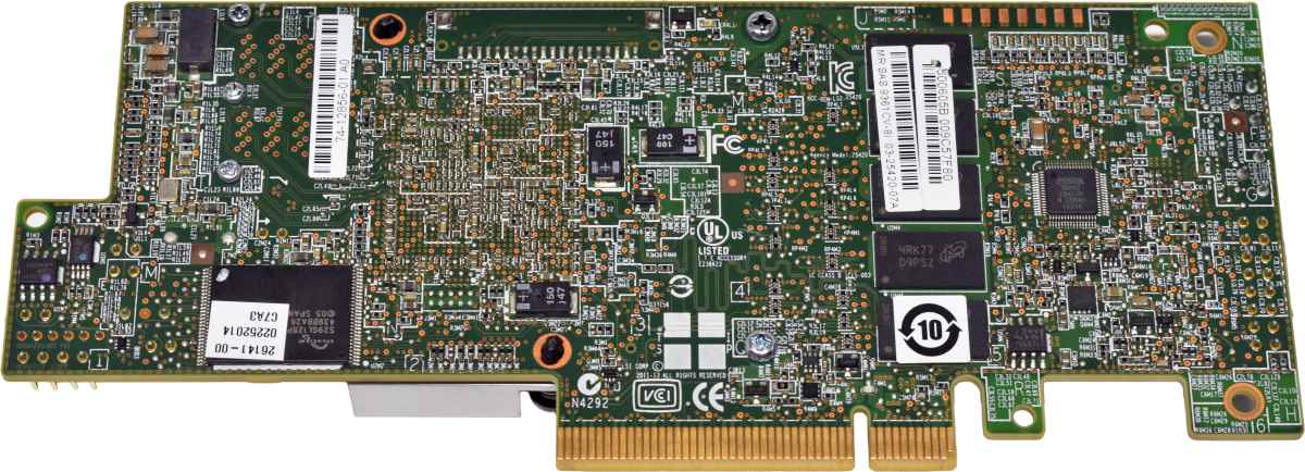 Cisco LSI MR SAS 9361CV-8i 74-12856-01 12G RAID Controller PCI x8 +Cache Module