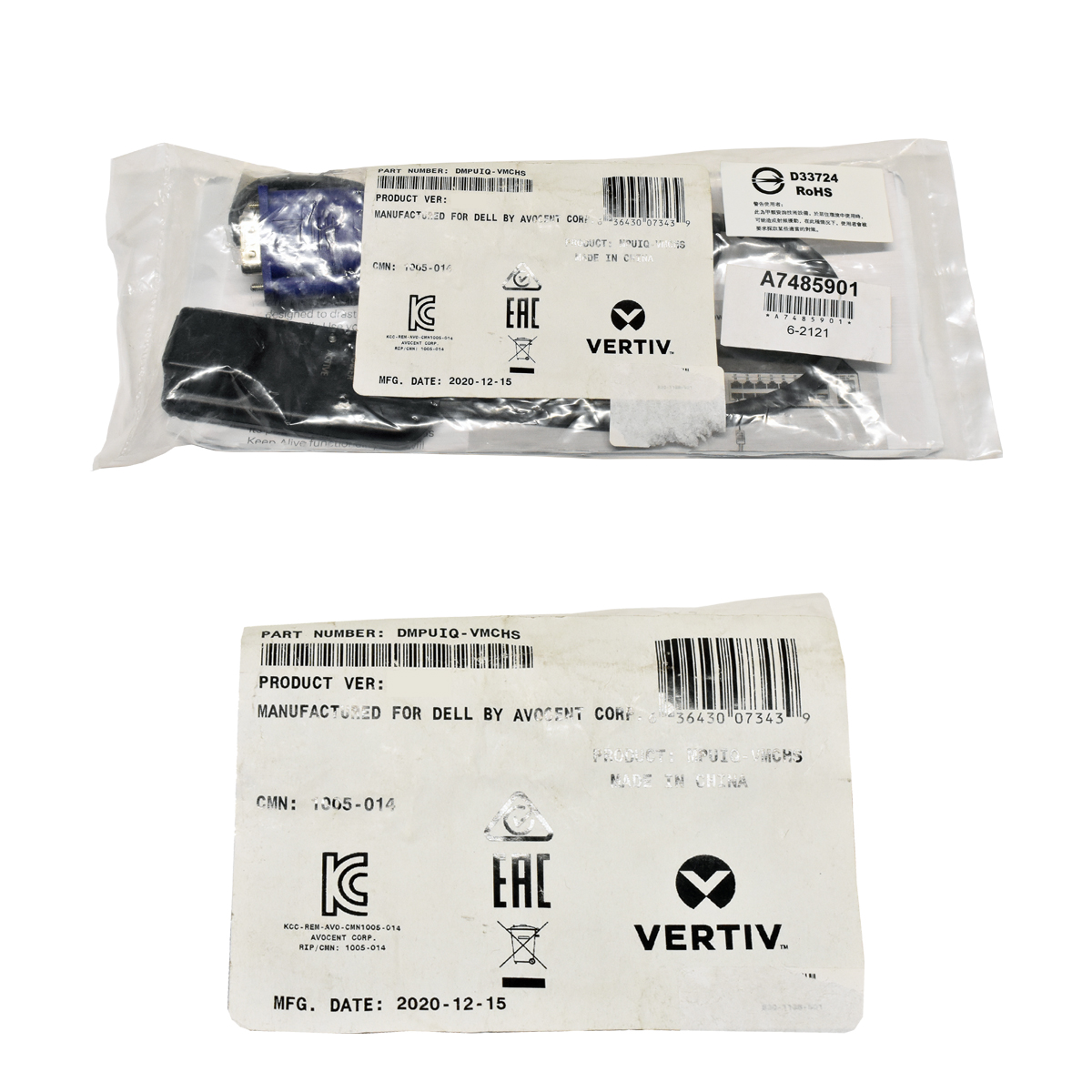 Vertiv DMPUIQ-VMCHS Server Interface Module for Avocent MergePoint Unity NEW NEU Vertiv DMPUIQ-VMCHS Server Interface Module for Avocent MergePoint Unity NEW NEU