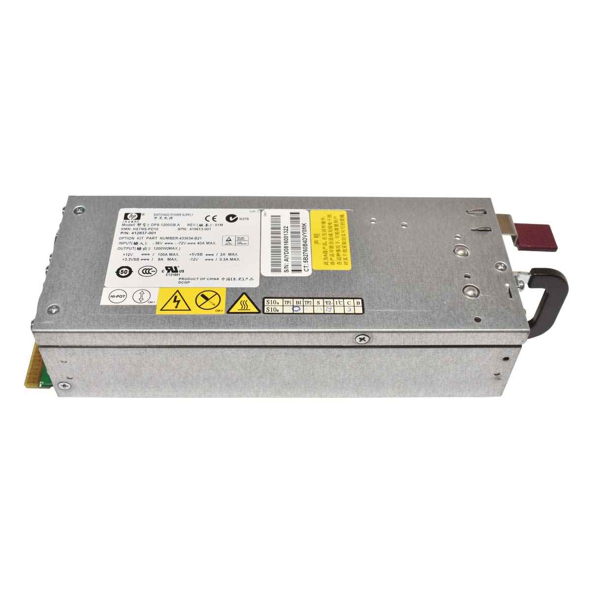 HP 1200W Power Supply Netzteil DPS-1200GB A 412837-001 für DL380 G5 HP 1200W Power Supply Netzteil DPS-1200GB A 412837-001 für DL380 G5