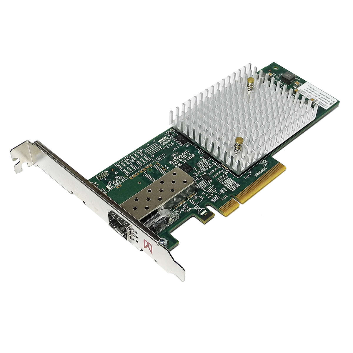 Brocade-18601-Single-Port-16Gb-FC-SFP-PCIe-x8-Netw-001.jpg Brocade 18601 Single Port 16Gb FC SFP+ PCIe x8 Network Adapter 80-1006027-03 FP