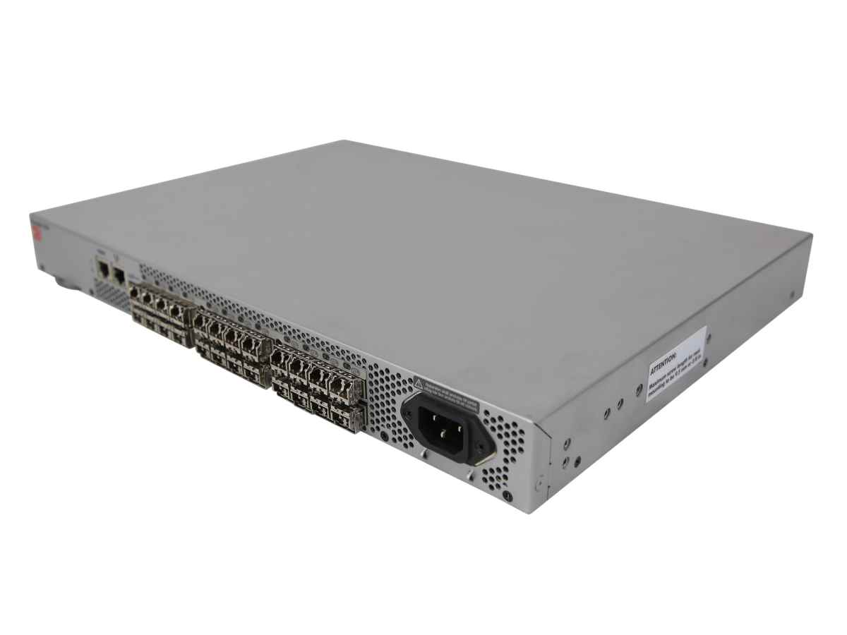 Brocade 300 HD-320-0004 80-1001614-03 24-Port 8G FC Switch 24 active + 24 Mini GBICs